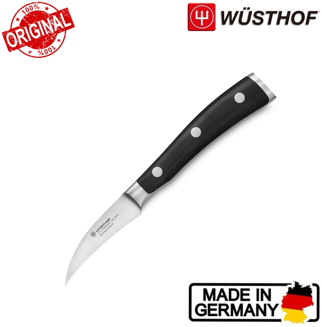 Нож для нарезки WUSTHOF Classic Ikon Peeling, лезвие: углеродистая сталь 1 шт