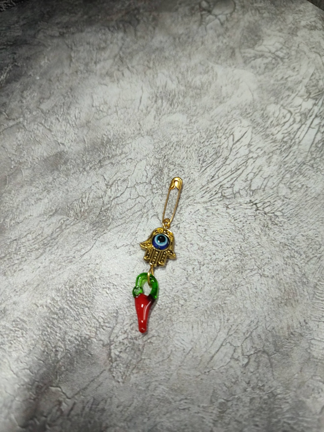 Булавка Accessory бижутерный сплав, стекло