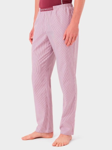 Брюки Emporio Armani красный