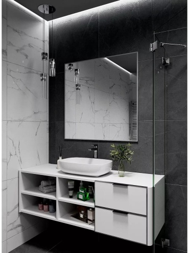 Зеркало напольное 90x90 см
