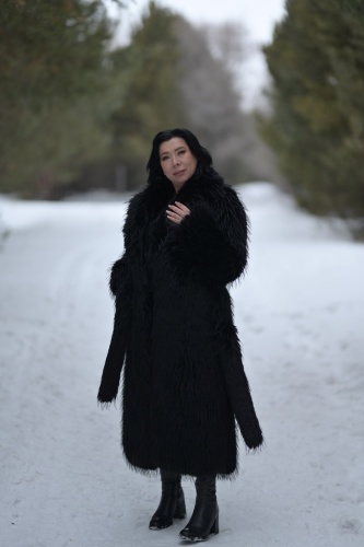 Шуба 936 Mistique черный