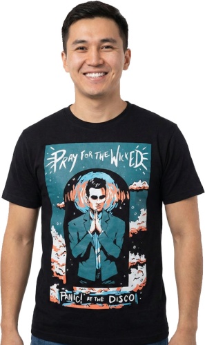 Футболка Brelki.kz Футболка Panic at the disco черный