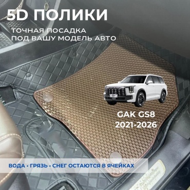 30458028_421403850 GAC GS8 2021-2023 коричневый, черный