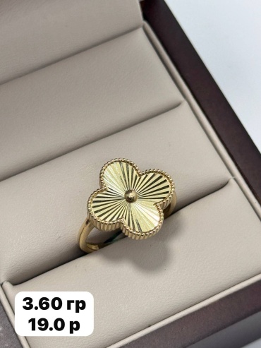 DARI GOLD 72772 размер 19 вес 3.6 г золото, без вставок