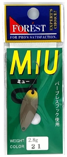 Блесна FOREST MIU 1 шт