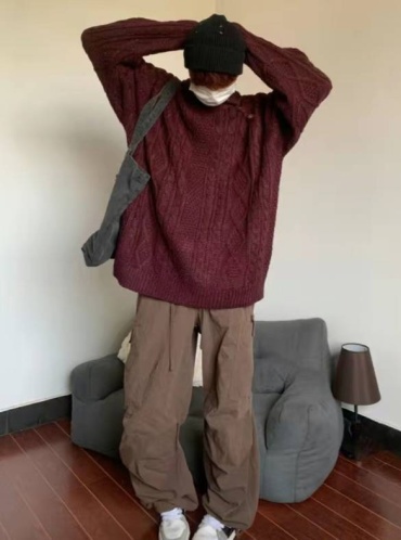 Джемпер FASHION бордовый