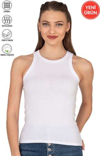 Майка OZKAN UNDERWEAR белый, серебристый