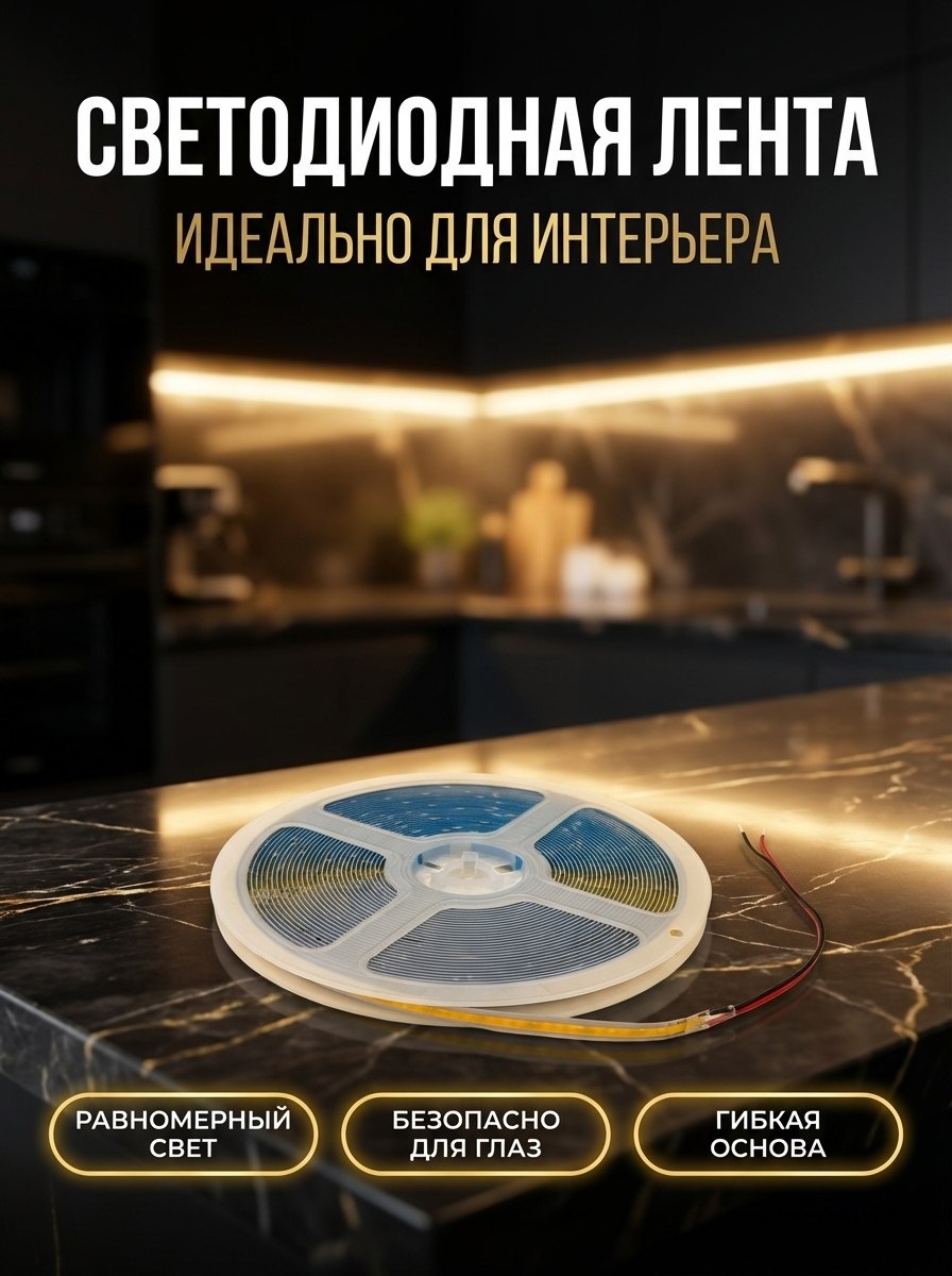 Светодиодная лента Danilight 10 м