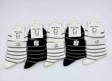 Носки Djos Socks 5 пар черный, белый 36-41