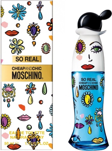MOSCHINO Cheap and Chic So Real туалетная вода EDT 50 мл, для женщин