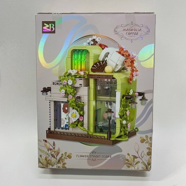 Конструктор 0457 Toys кофейня цветы 88077a, деталей 1188 шт