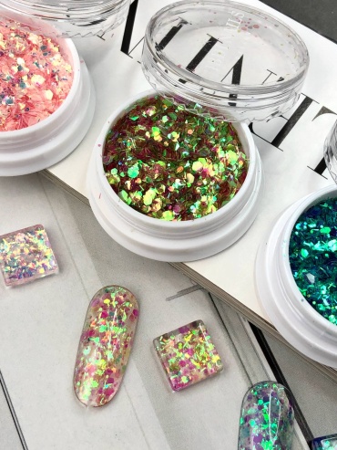 IBDI Nails глиттер CARNIVAL 02 1 шт