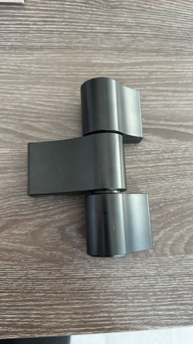Петля накладная MEDOS 130х95мм JOCKER ALU 3-SK RAL 9005MAT L-67mm универсальная