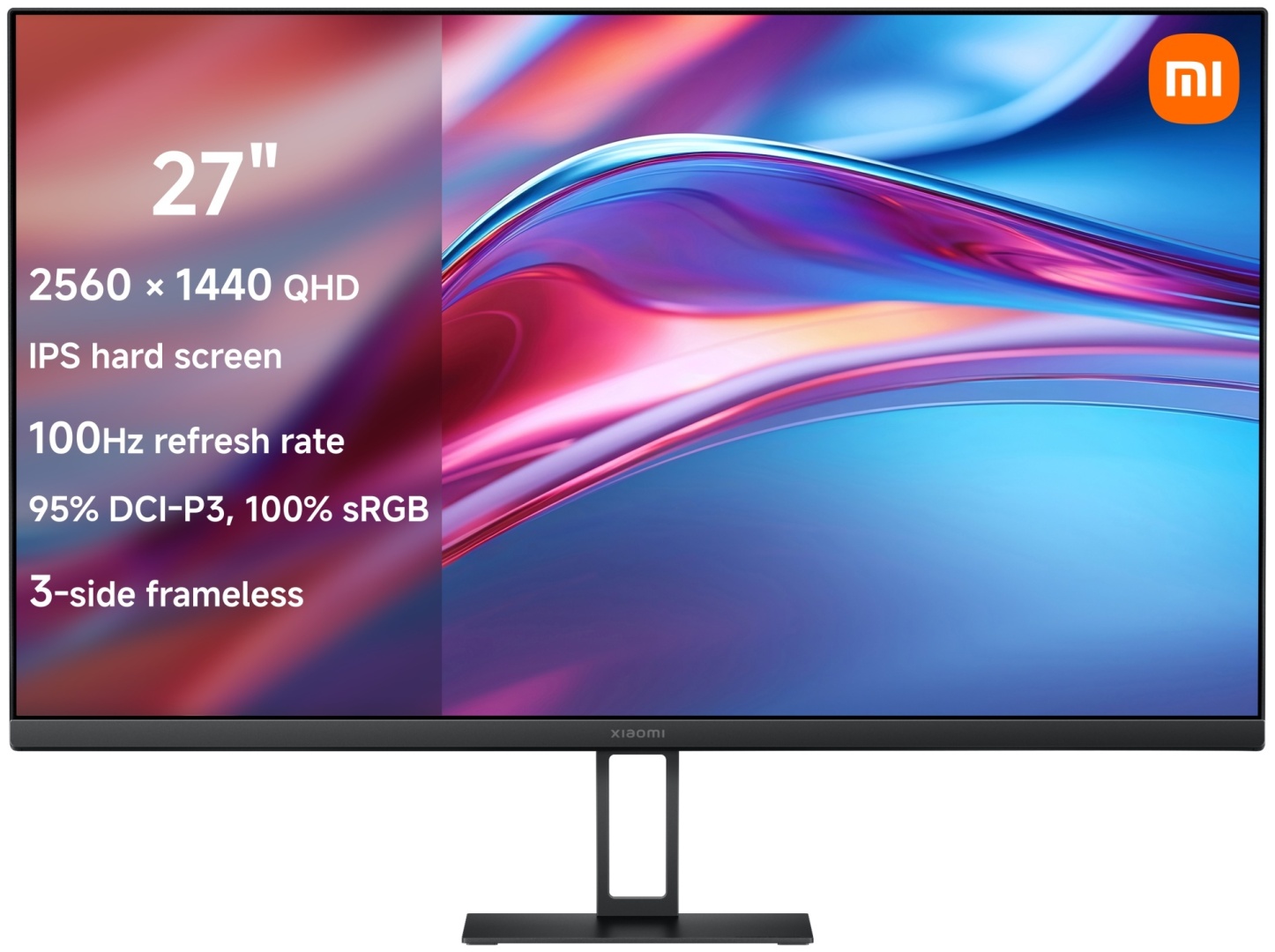 Монитор 27" Xiaomi 2K Monitor A27Qi черный