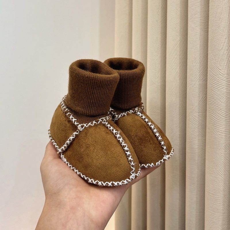 Пинетки MIA Baby коричневый 11, 12, 13