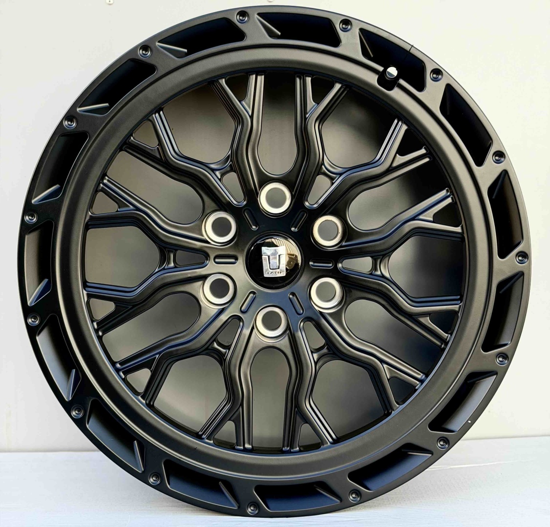 Forged Alloy TANK 500 Кованые 8x20/6x139.7 D100.1 ET35 4 диска черный матовый