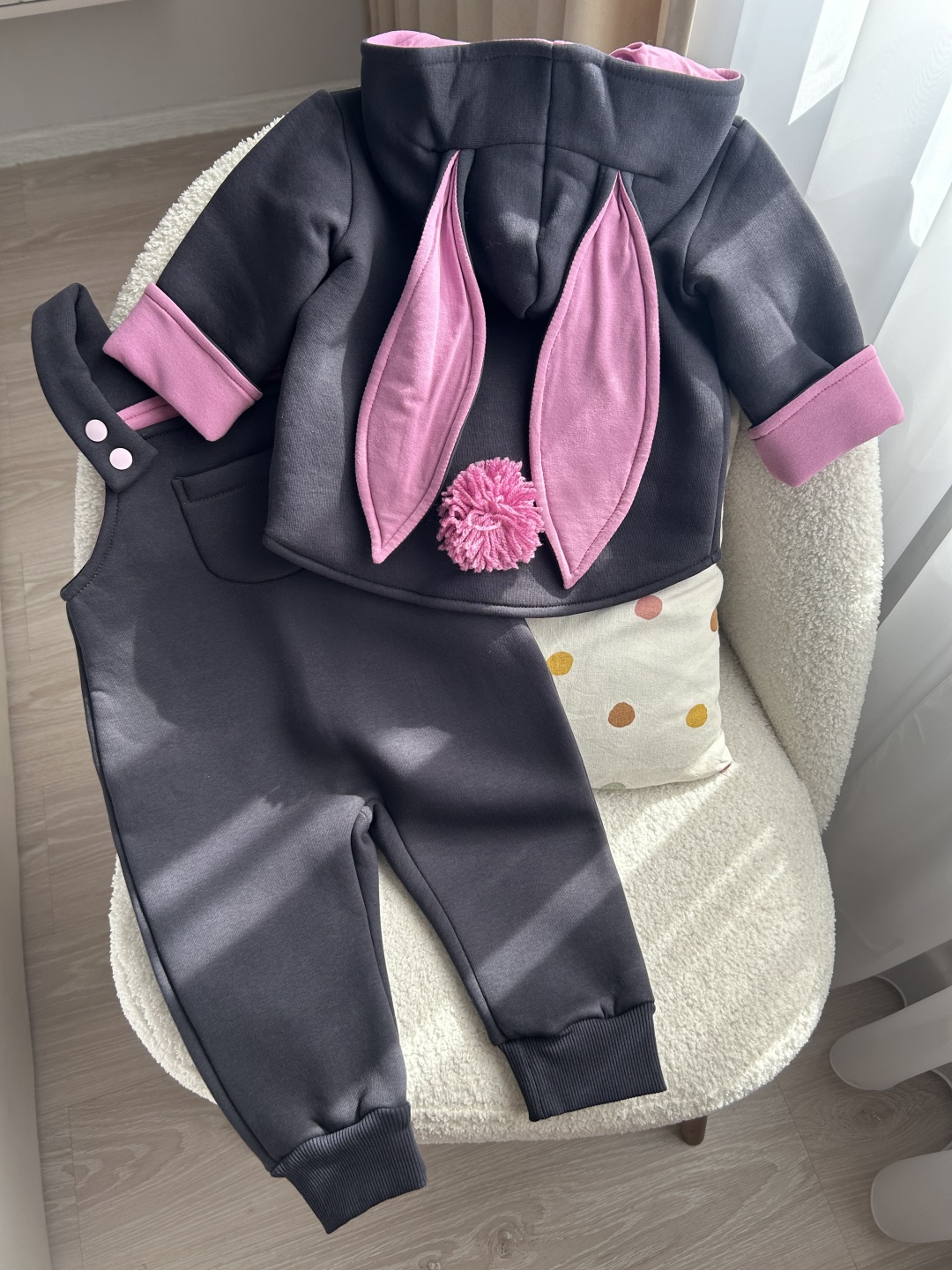 Комплект SAFI collection сиреневый, графит