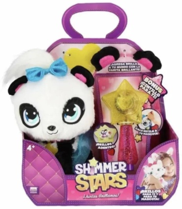 Мягкая игрушка Shimmer Stars Панда Пикси, 20 см