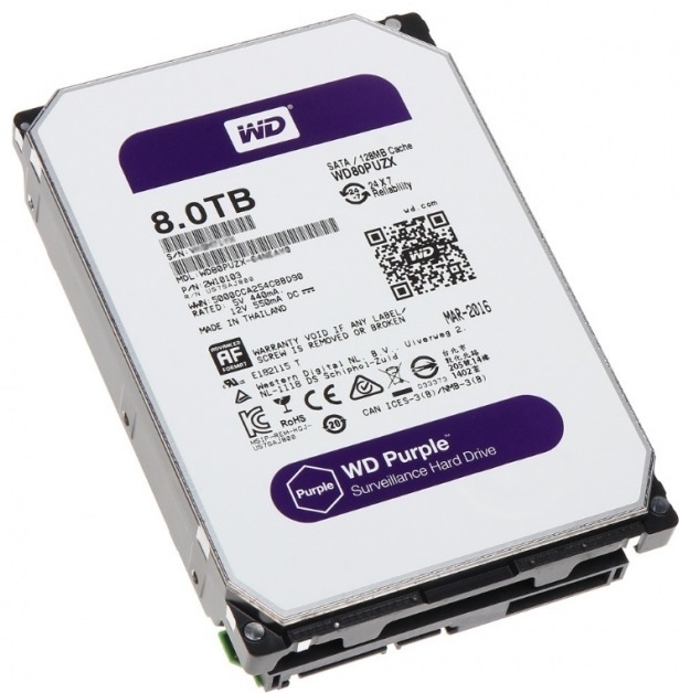 HDD Western Digital WD80EJRX 8000 Гб
