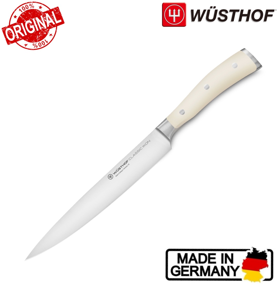 Нож разделочный WUSTHOF Classic Ikon 20 см, лезвие: углеродистая сталь 1 шт