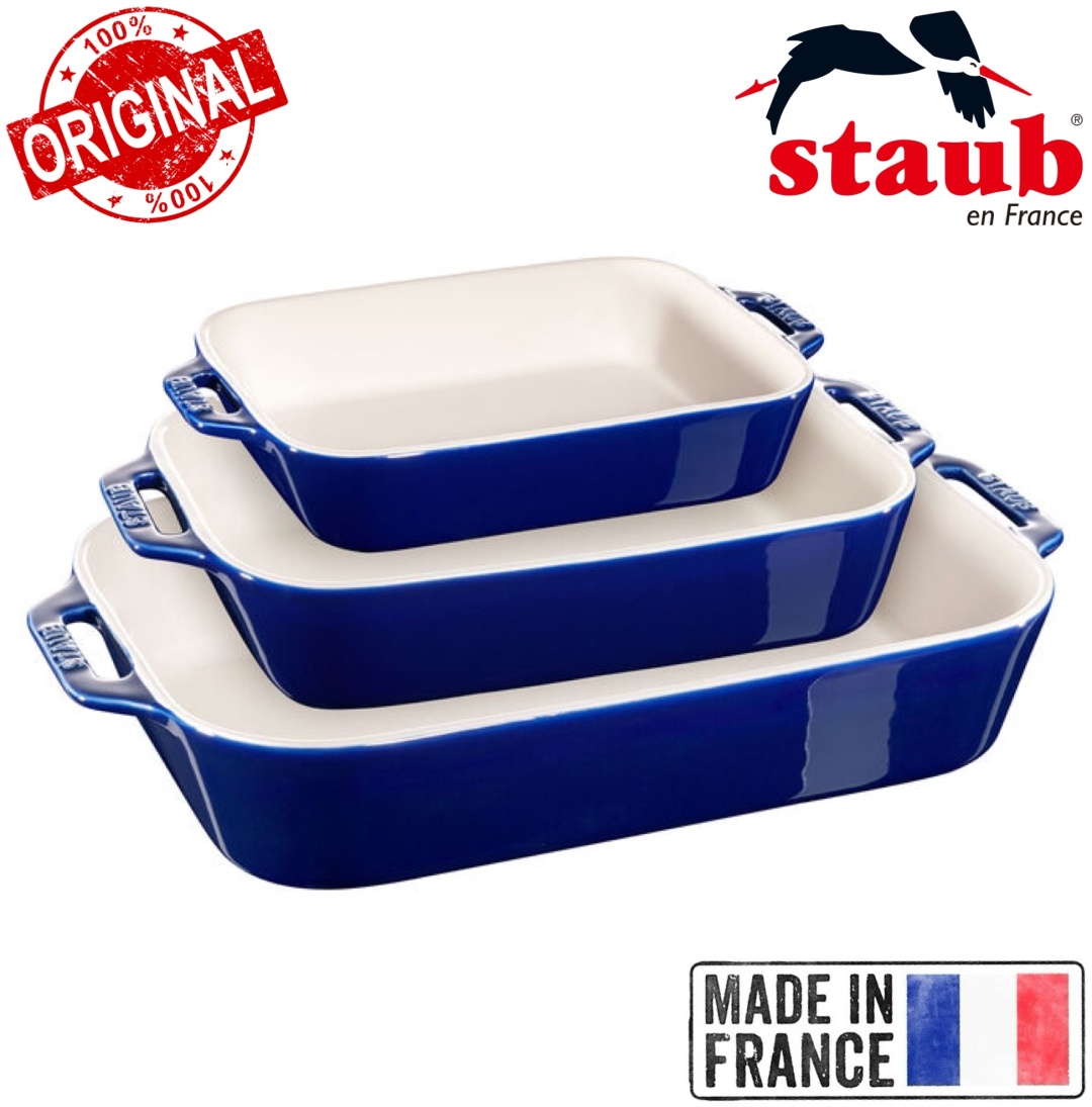 Staub форма Ceramique Dark Blue, керамика