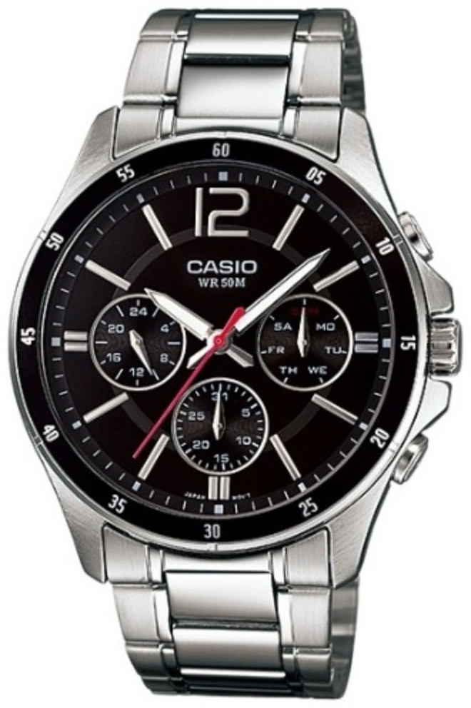 Кварцевые Часы CASIO MTP-1374D-1AVDF сталь