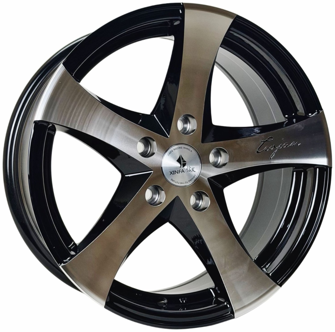 Wheels 204DD 7x16/5x114.3 D73.1 ET30 4 диска черный, хром