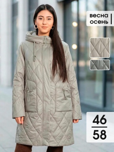 Пальто фисташковый