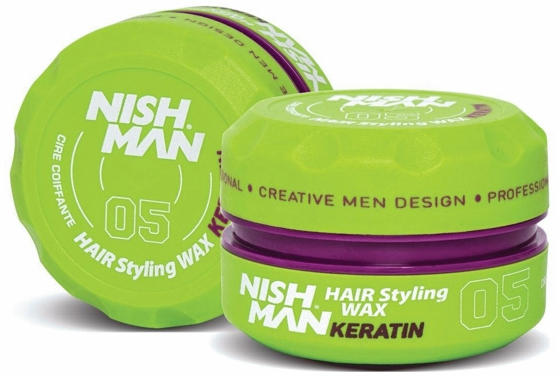 NISHMAN Hair Styling Keratin 05 воск средняя фиксация 100 мл