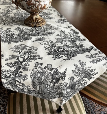 Дорожка на стол Maryam decor & textile 170x45 см, хлопок, дак, 1 шт