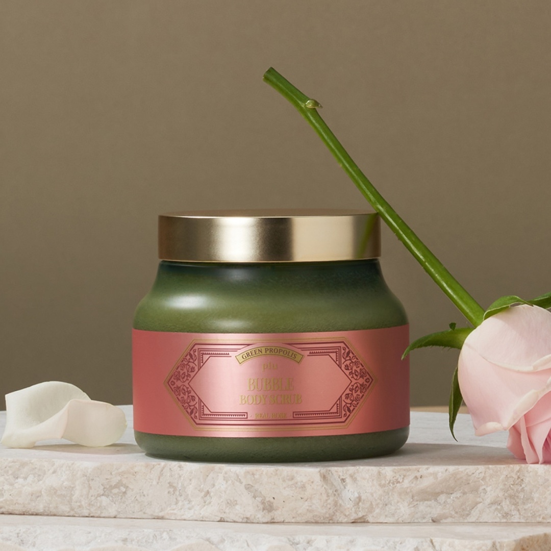 Plu скраб Green Propolis Bubble Body Scrub для тела 400 мл