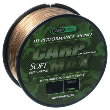 Леска CARP PRO монофильная Леска CARP PRO Carp Max Camo 1000м 0.28мм 0.28 мм камуфляж
