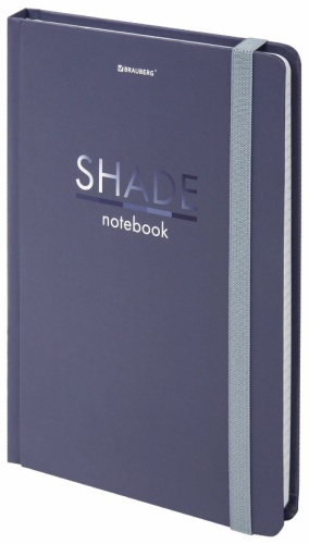 Блокнот Brauberg Shade, A5, 96 л, серый