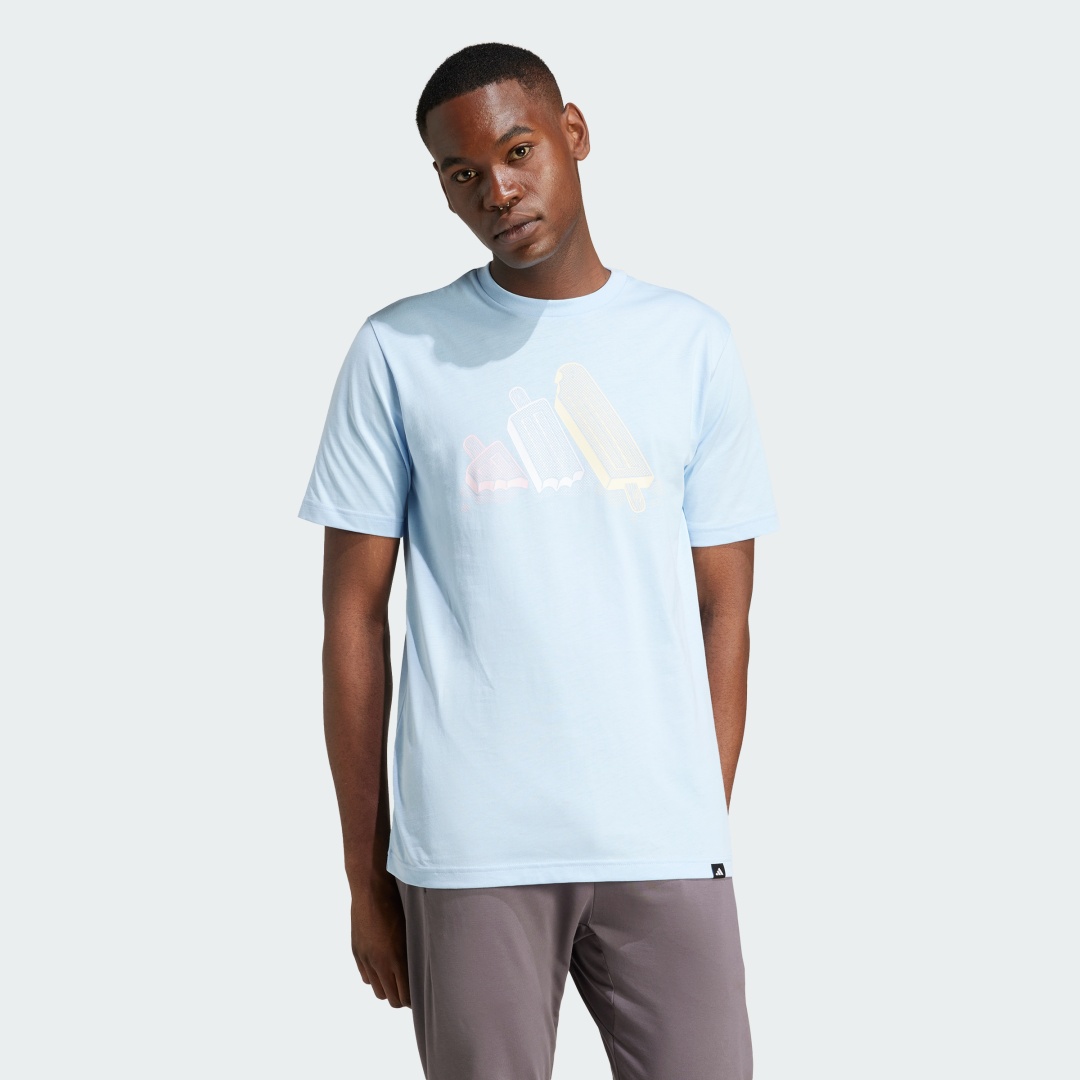 Футболка adidas синий