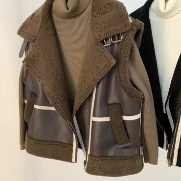 Дубленка J.L.D коричневый