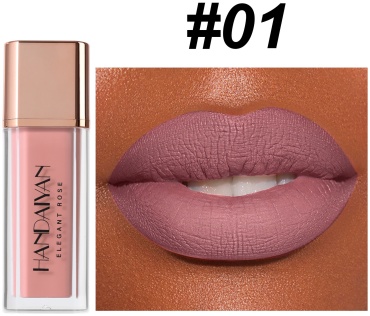 HANDAIYAN Elegant Rose Matte жидкая помада 01 Холодный розово-сиреневый