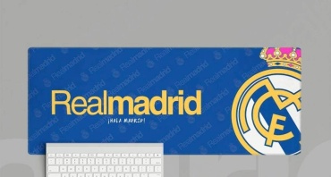 Real Madrid 900x400x3 мм синий