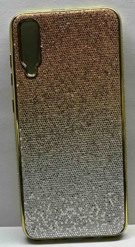 Чехол Green для Samsung Galaxy A70, Galaxy A70s золотистый