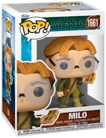 Funko POP! Atlantis The Lost Empire Milo (1661). 10 см 1 шт