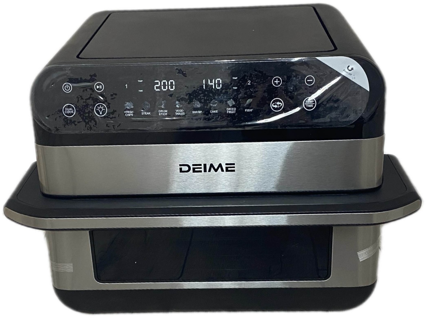 Аэрогриль DEIME DEIME RA922DSV 10L черный
