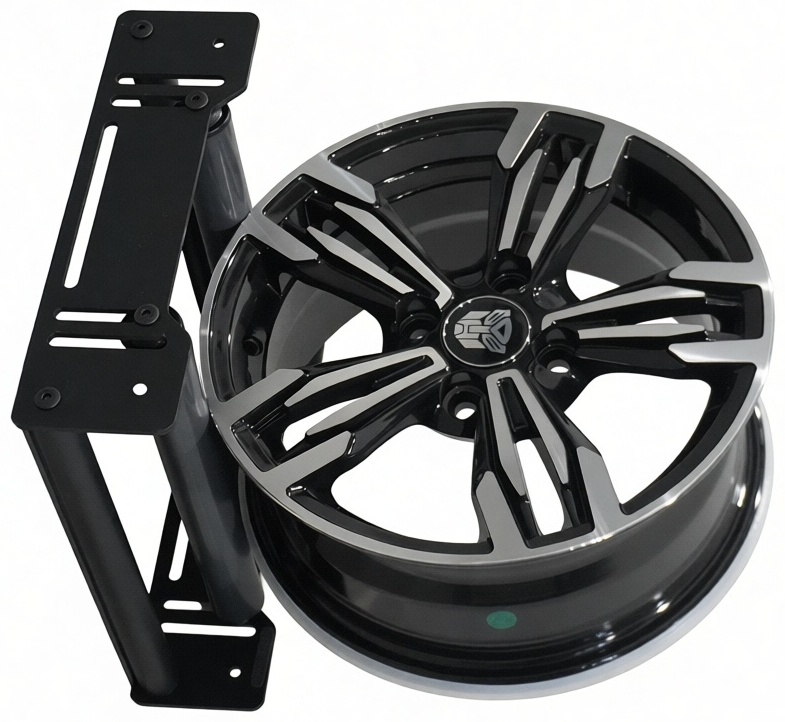 PDW TURONE 124 6x14/4x100 D67.1 ET35 4 диска серебристый, черный
