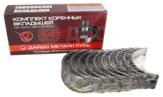 Дайдо Металл Русь коренные вкладыши ВК-2101-1000102-13