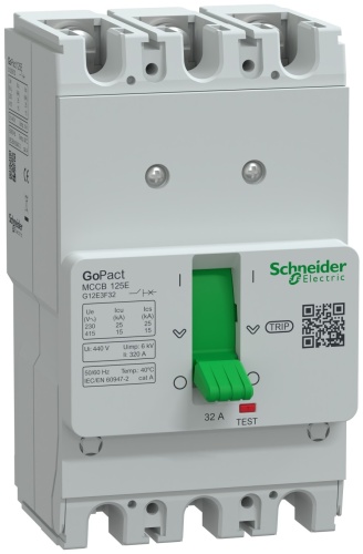 Schneider Electric автоматический выключатель 3P 32 A, 15 кА, 415 В