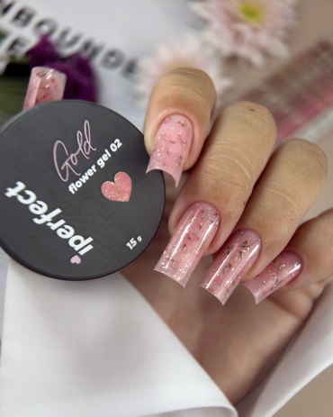 Iperfect гель Gold flower gel 02 15 мл