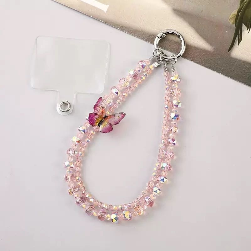 Сотуар для телефона BRACELETMAN.KZ Сотуар butterfly для телефона розовый