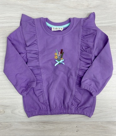 Свитшот Paty Kids фиолетовый