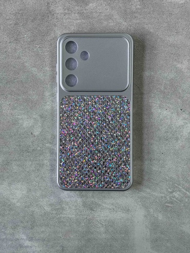 Чехол для Samsung Galaxy A15 серебристый