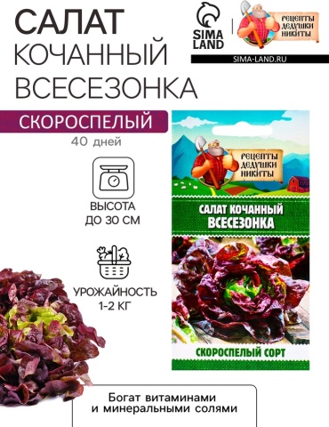 Рецепты дедушки Никиты салат кочанный "Всесезонка"