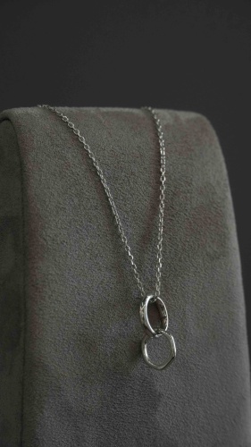 Колье Sterling Silver 4564 длина 45 см вес 6 г серебро, без вставок