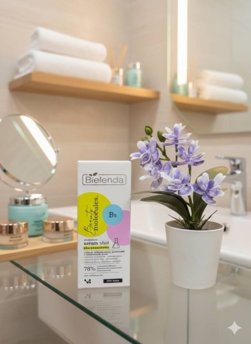 Bielenda сыворотка Молекулярная сыворотка с ниациномидом Beauty Molecules для лица, для зоны декольте 30 мл